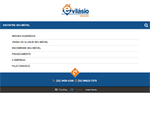 Tablet Screenshot of evilasioimoveis.com.br